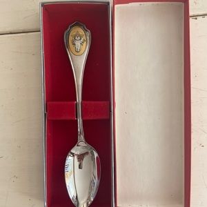 Baby’s First Christmas spoon. Silverplate. NIP